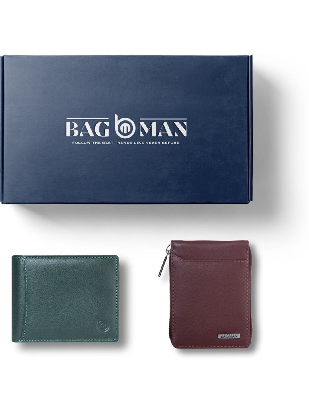 

BAGMAN Unisex Accessory Gift Set of, Green