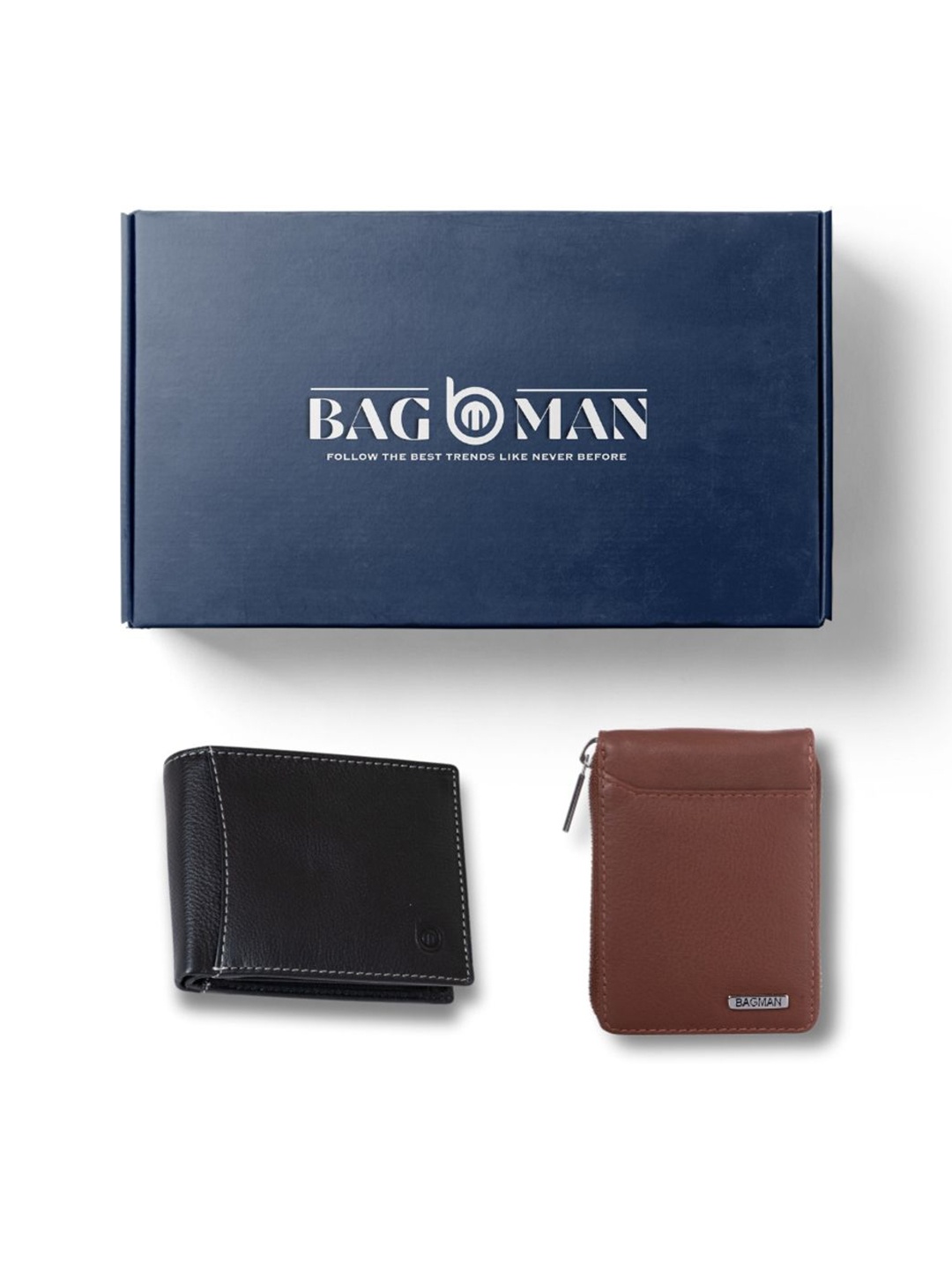 

BAGMAN Unisex Accessory Gift Set of, Black