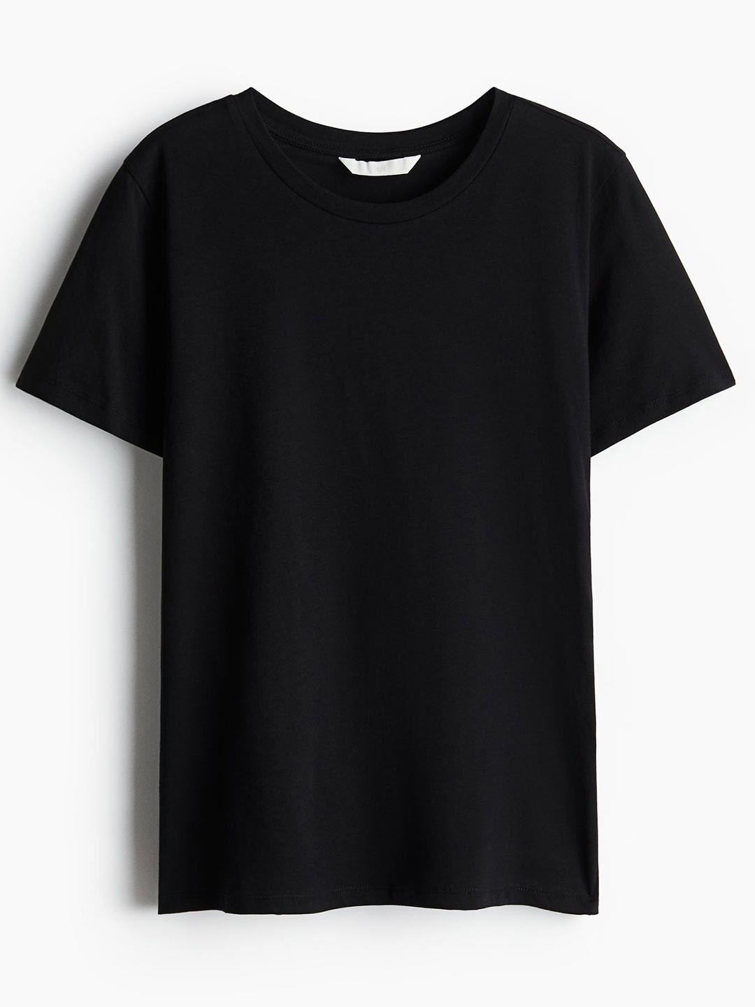 

H&M Cotton T-Shirt, Black