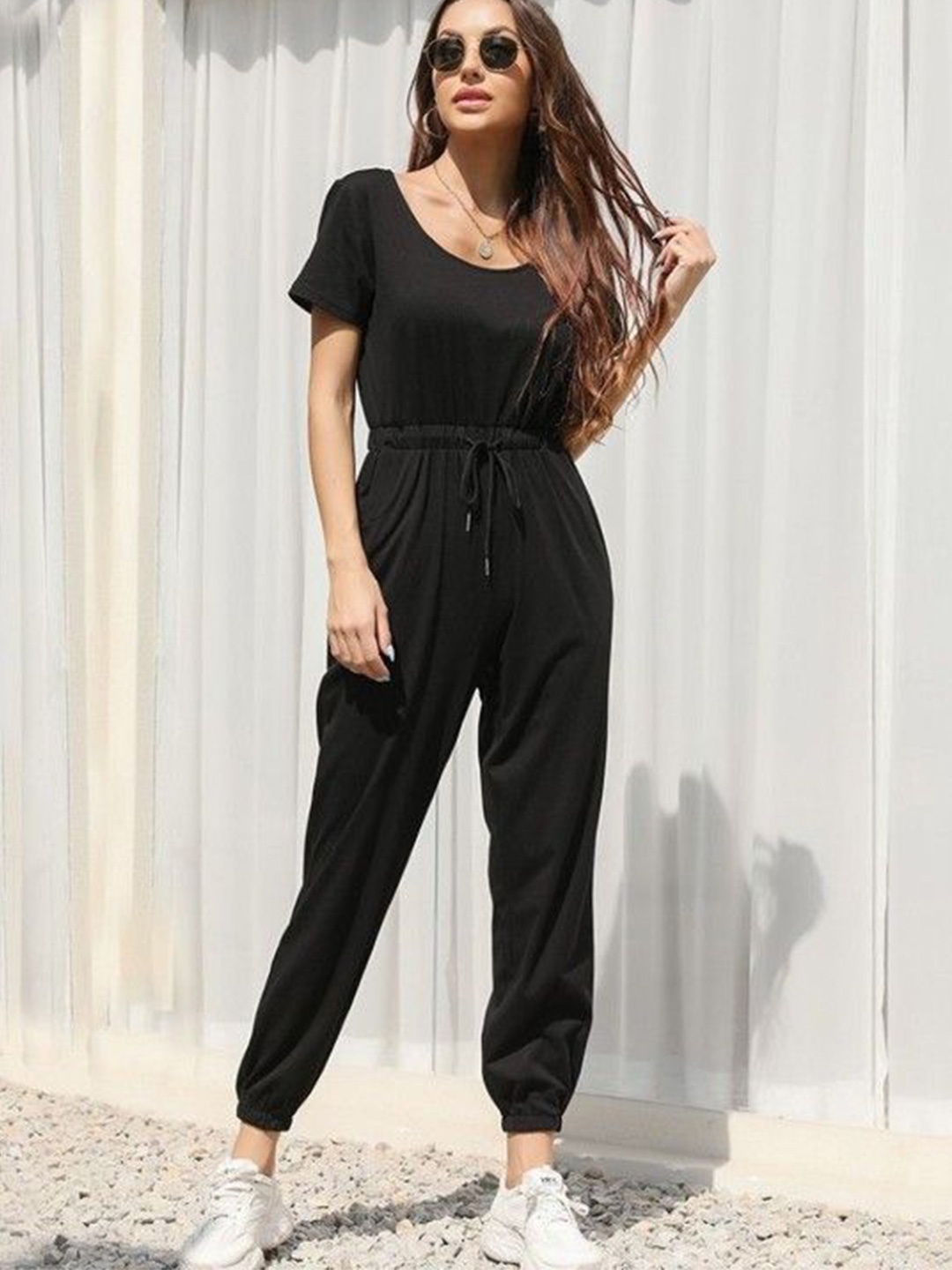 

HERE&NOW Basic Jumpsuit, Black