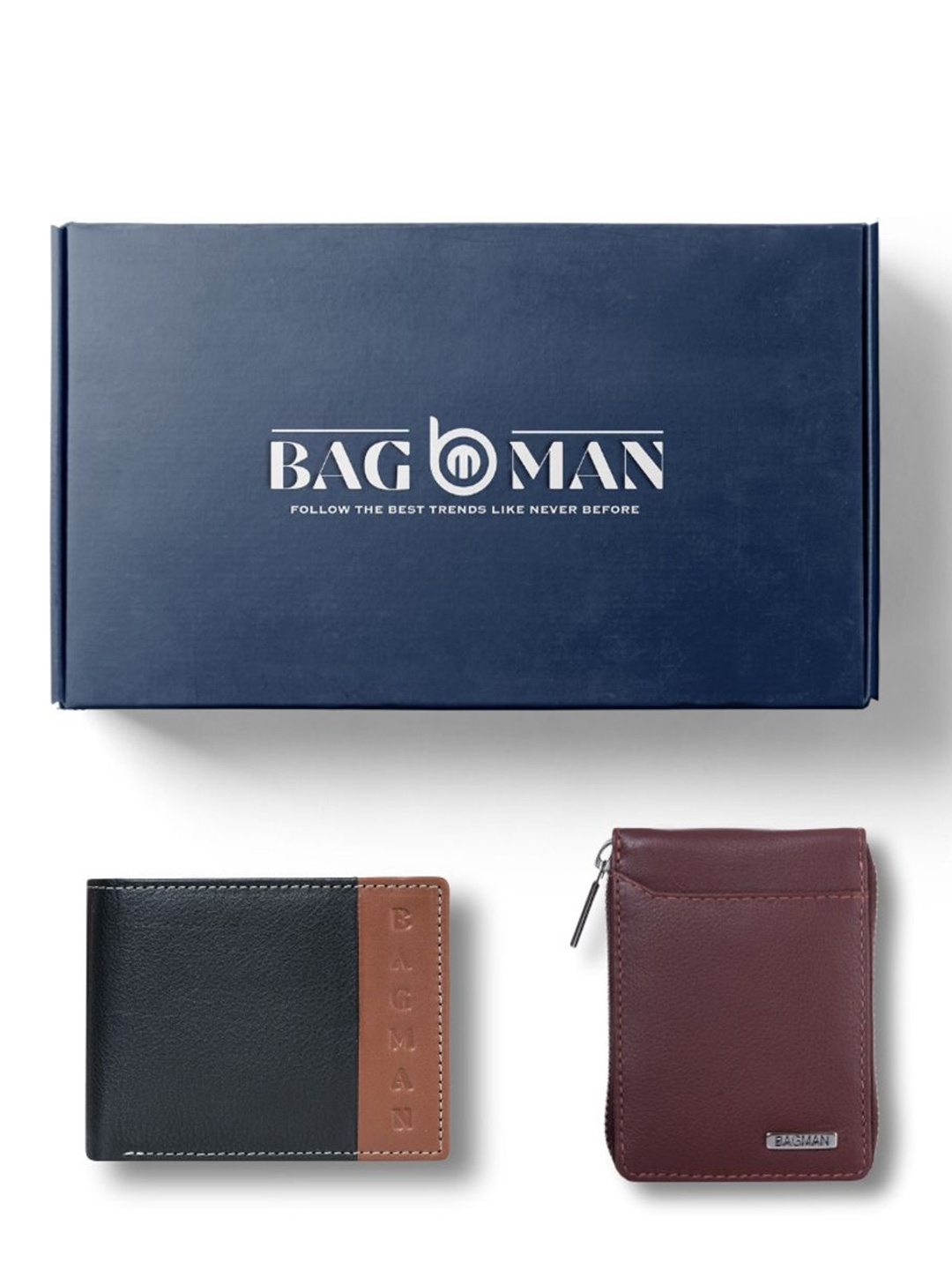 

BAGMAN Unisex Accessory Gift Set of, Black