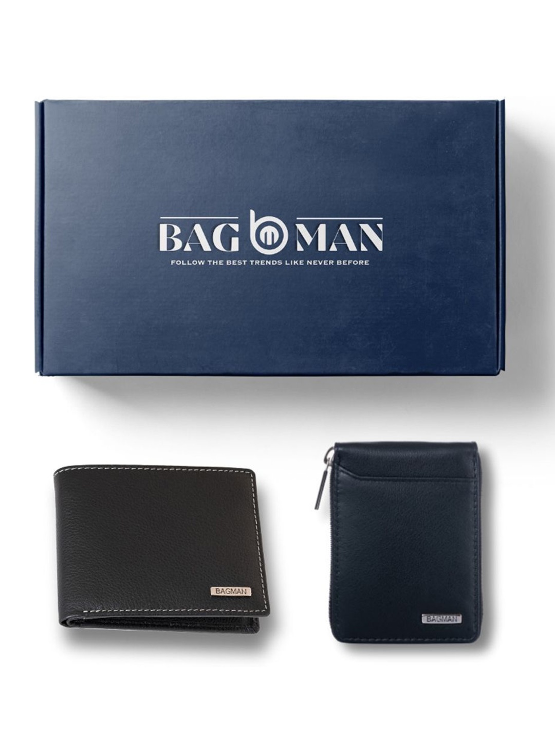

BAGMAN Unisex Accessory Gift Set of, Black