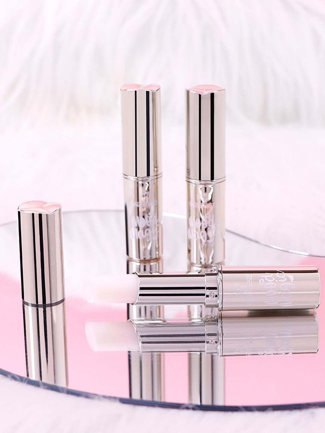 

Half N Half Mood Magic PH Lip Essence-3 g- Juicy Melon 03, Pink