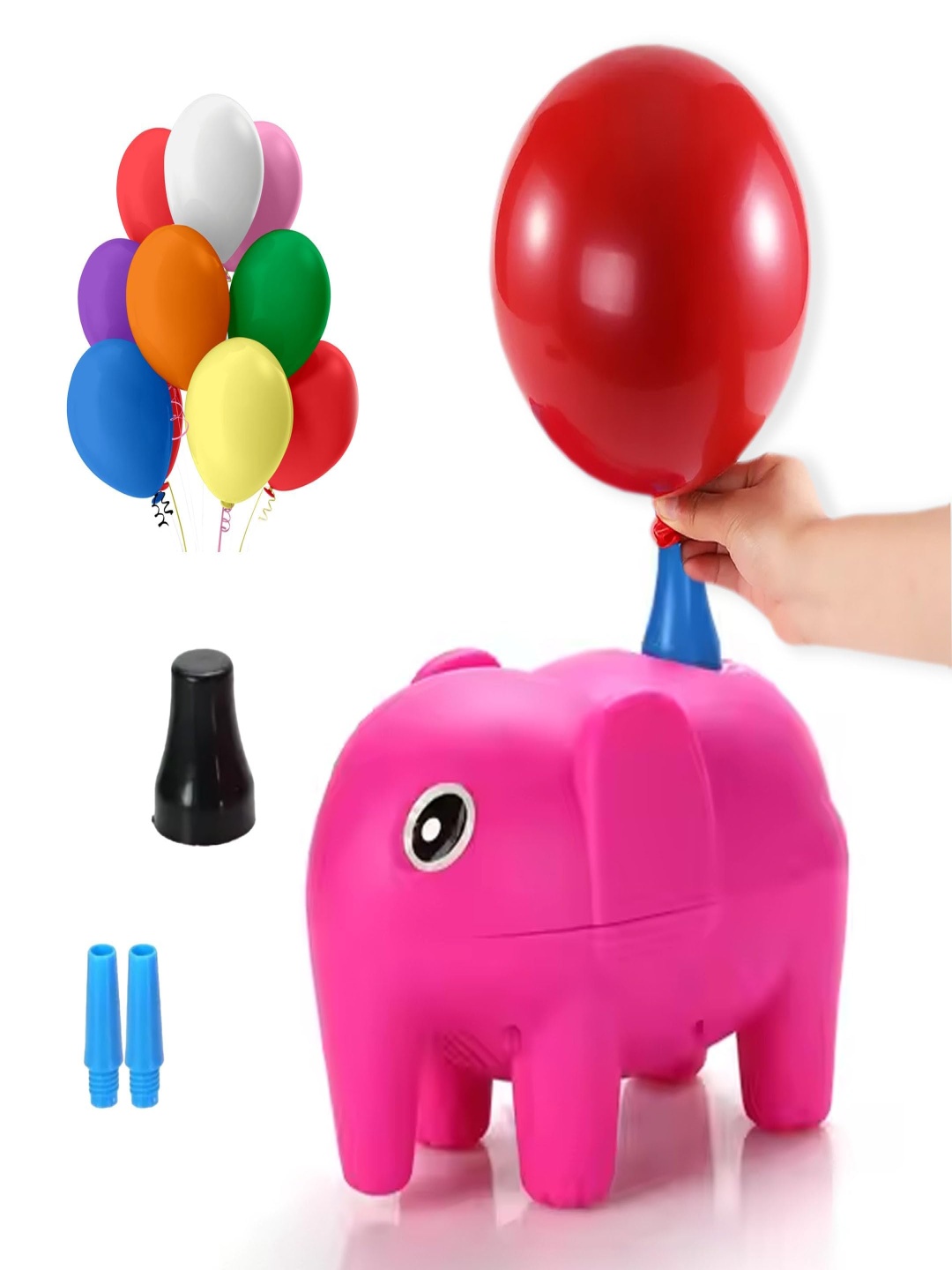 

Special You Pink Elephant Shaped Balloon Pump