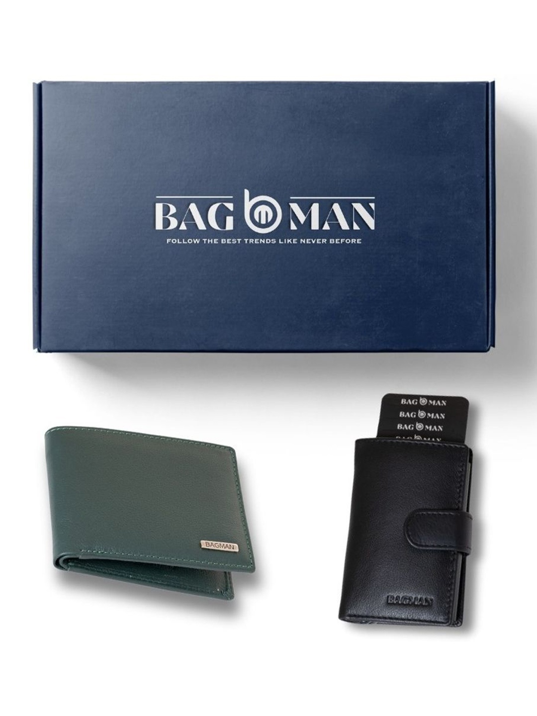 

BAGMAN Unisex Accessory Gift Set of, Green