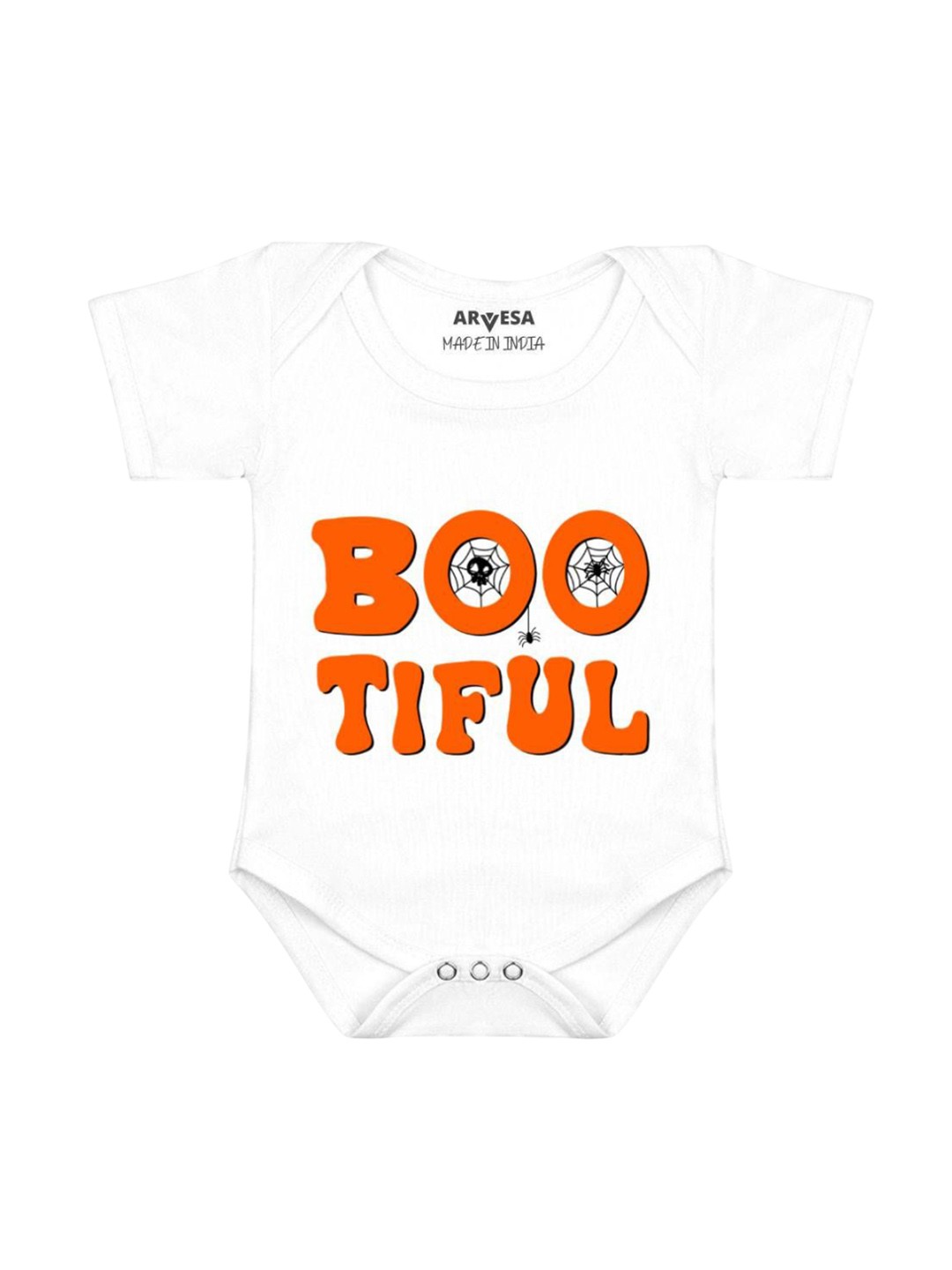 

Arvesa Infants Printed Bodysuit, White