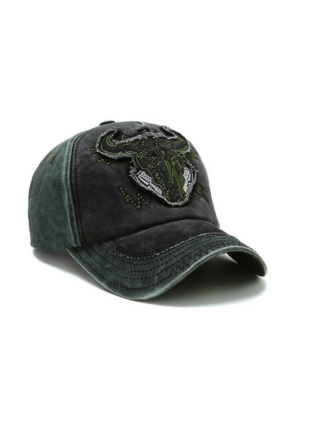 

Alexvyan Men Embroidered Baseball Cap, Green