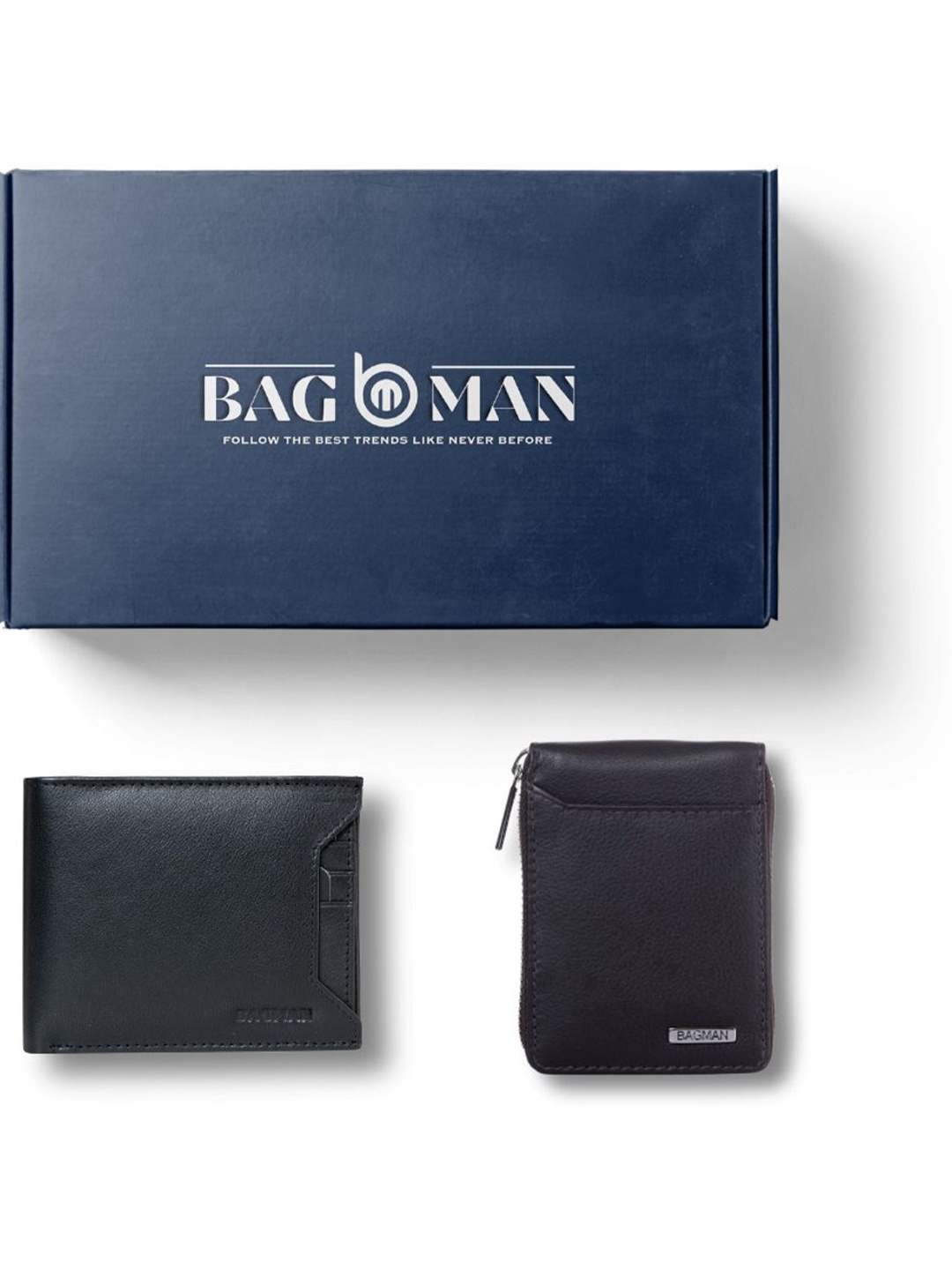 

BAGMAN Unisex Accessory Gift Set of, Black