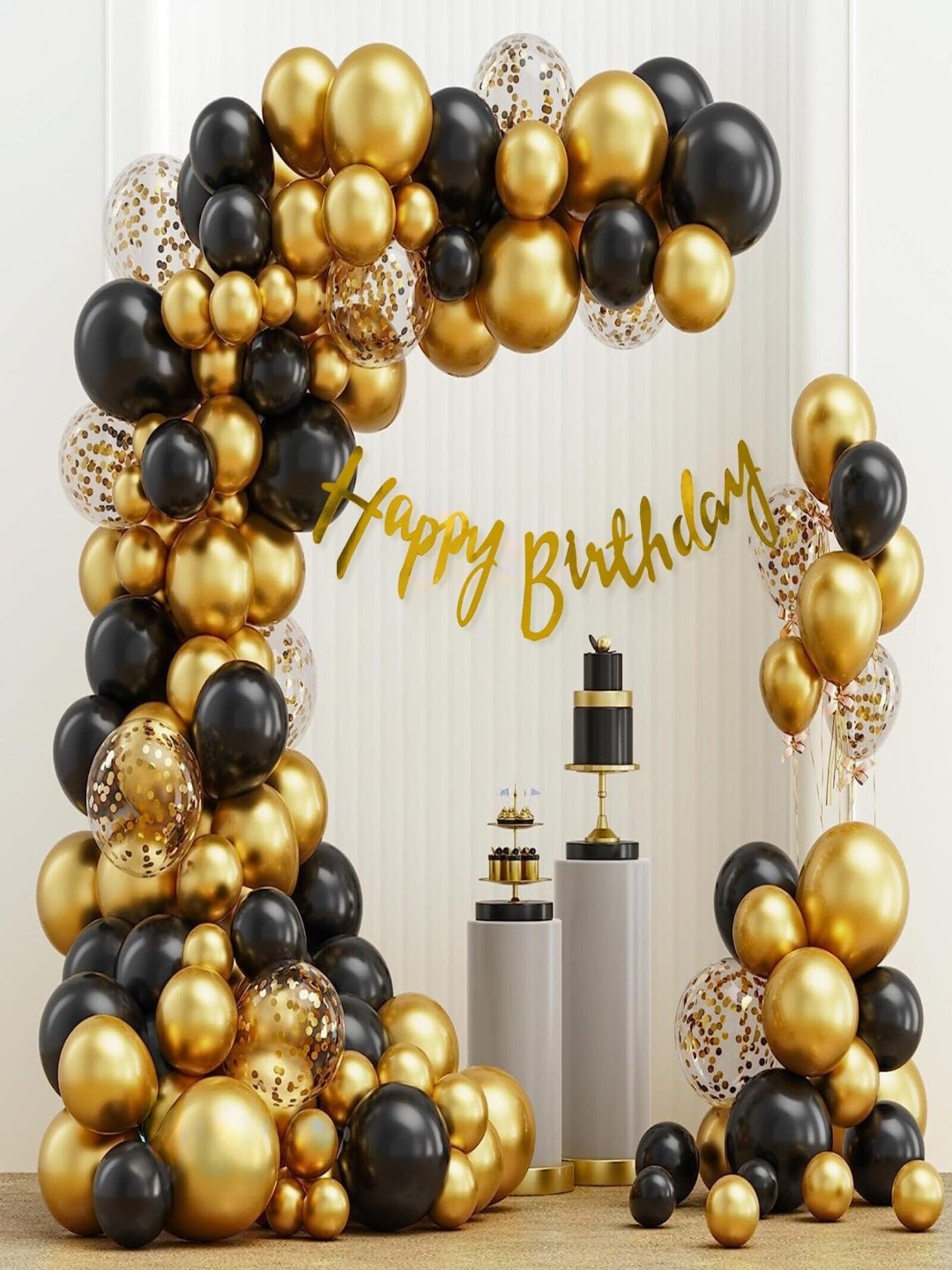 

Special You 41Pcs Black Birthday Decor