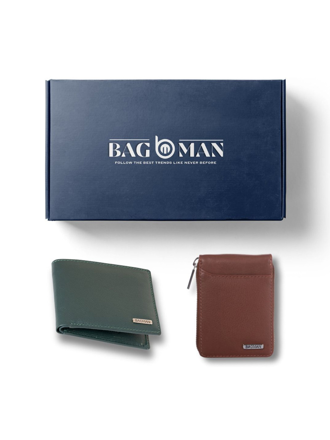 

BAGMAN Unisex Accessory Gift Set of, Green