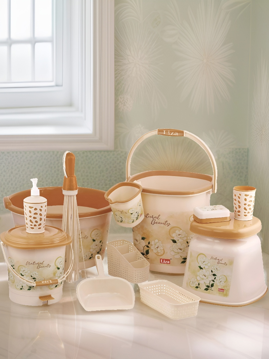 

NABHYA Beige 10 Plastic Core