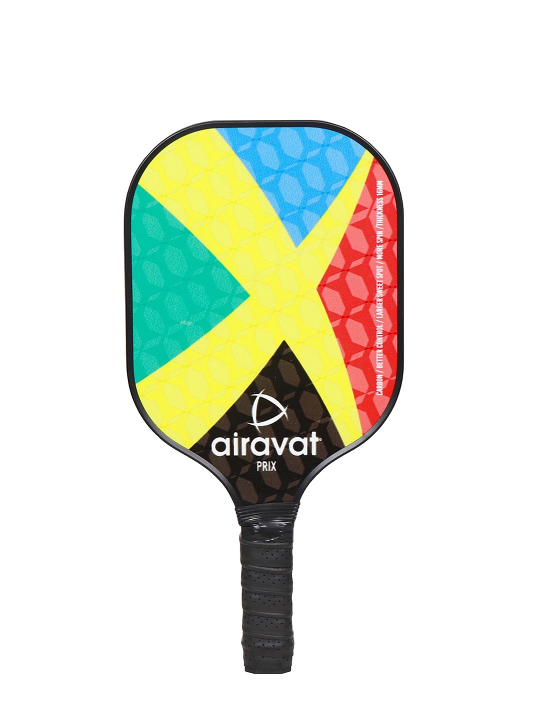 

AIRAVAT Printed Prix Pickleball Paddle, Red