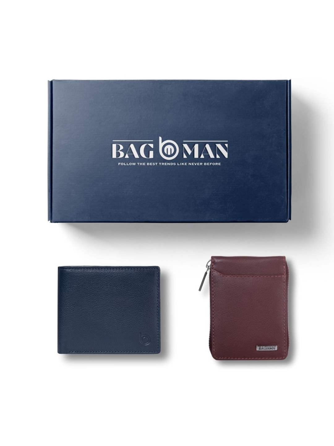 

BAGMAN Unisex Accessory Gift Set of, Blue
