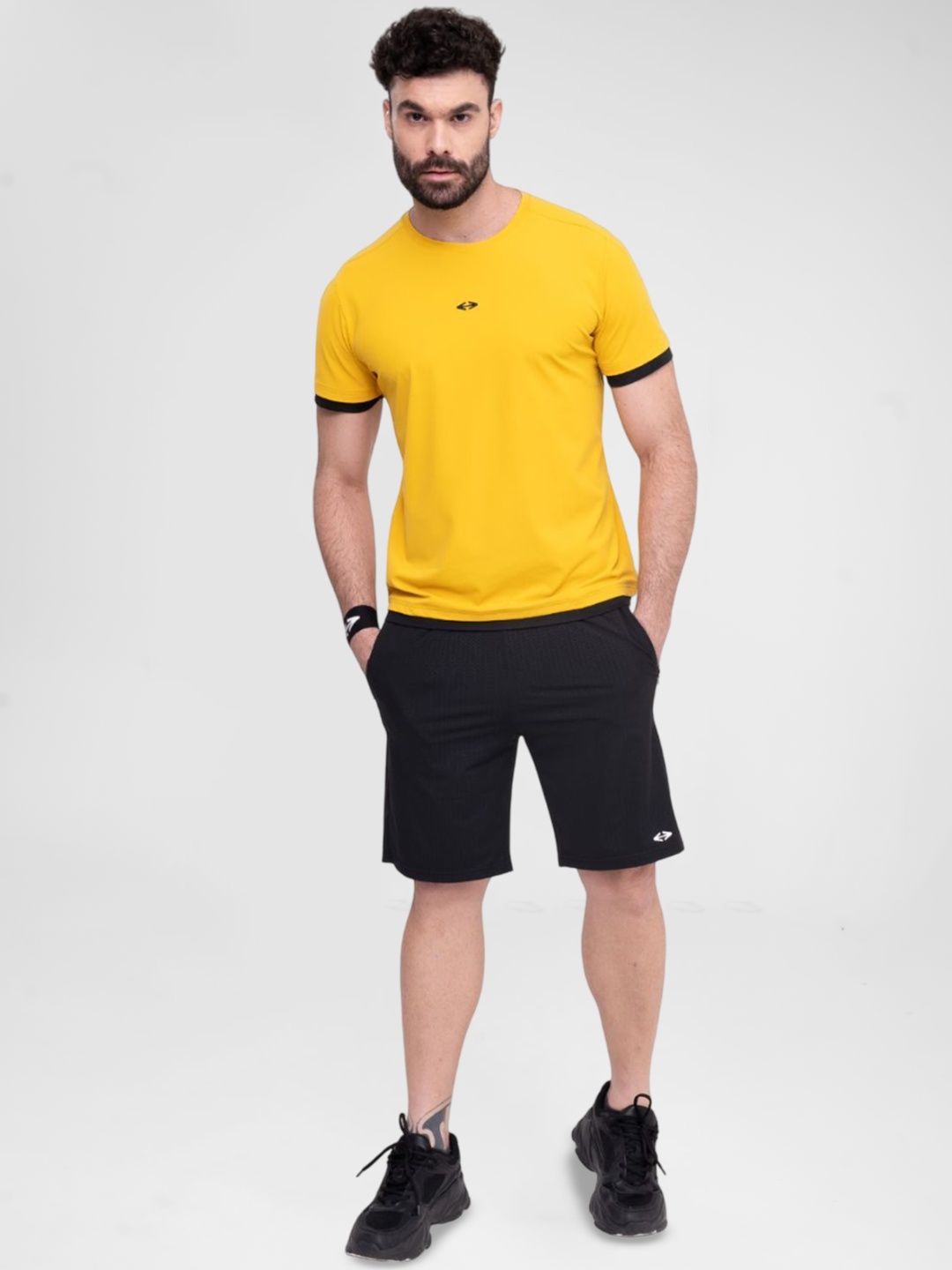

STRCH Men Outdoor Shorts, Black