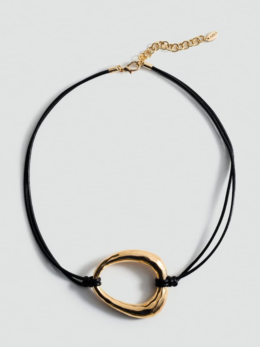 

MANGO Minimal Cord Necklace, Gold