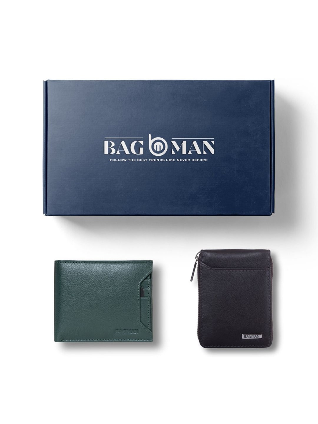 

BAGMAN Unisex Accessory Gift Set of, Green