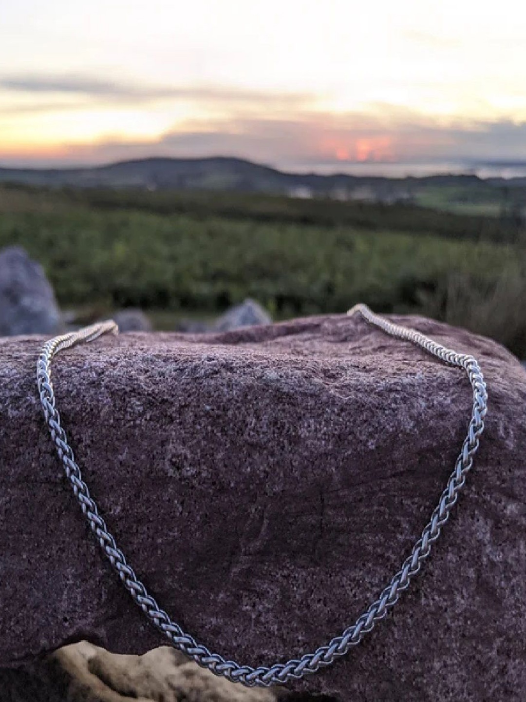 

Crazy Fashion Unisex Stainless Steel Silver-Plated Chain