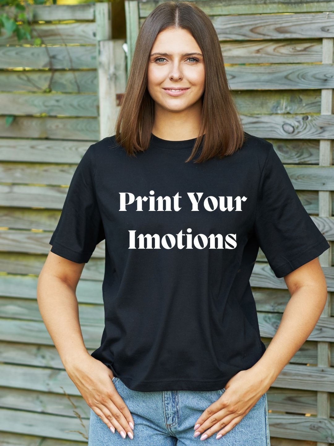 

DOGAteens Women Typography Printed Monochrome Pure Cotton Raw Edge T-shirt, Black