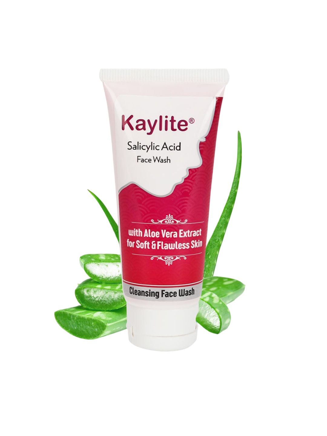 

Kaylite Set Of 2 Salicylic Acid With Aloe Vera Extracts Face Wash - 60 ml Each, Pink