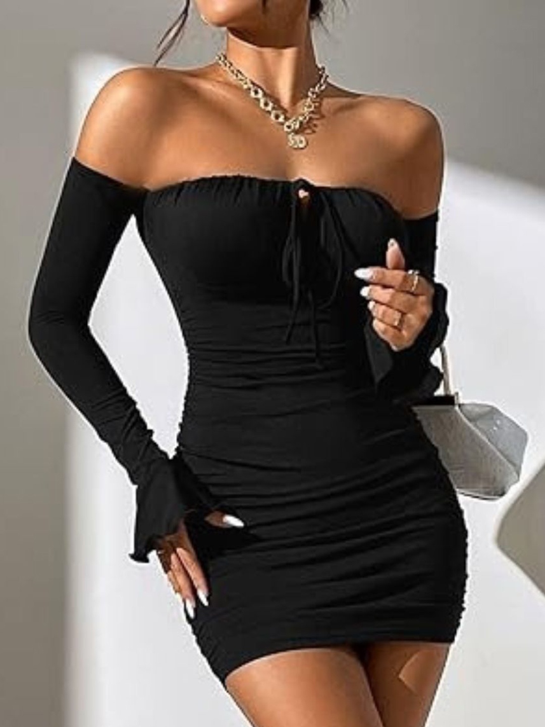 

PRIZO Bodycon Dress, Black