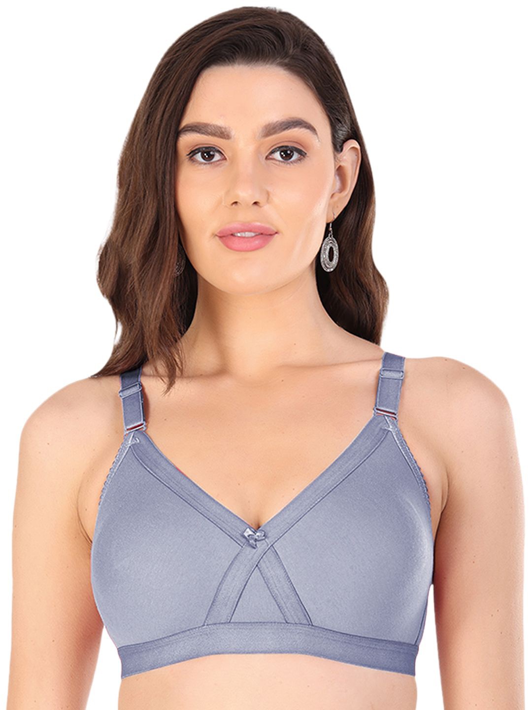 

Arc de Shapes Bra Full Coverage, Blue