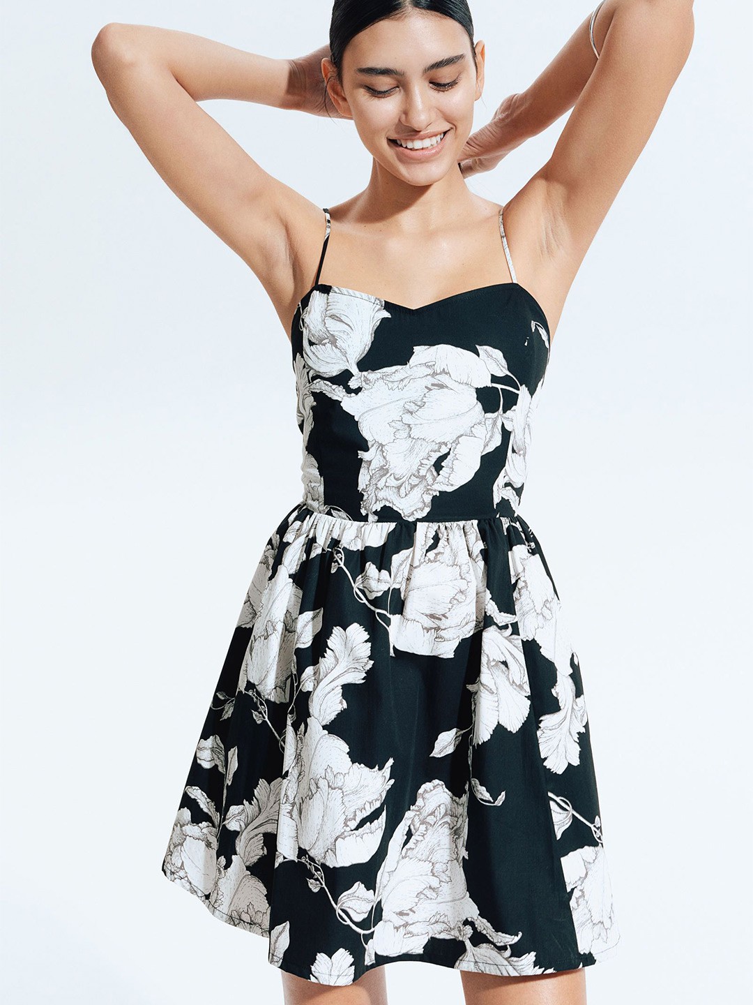 

H&M Strappy Dress, Black