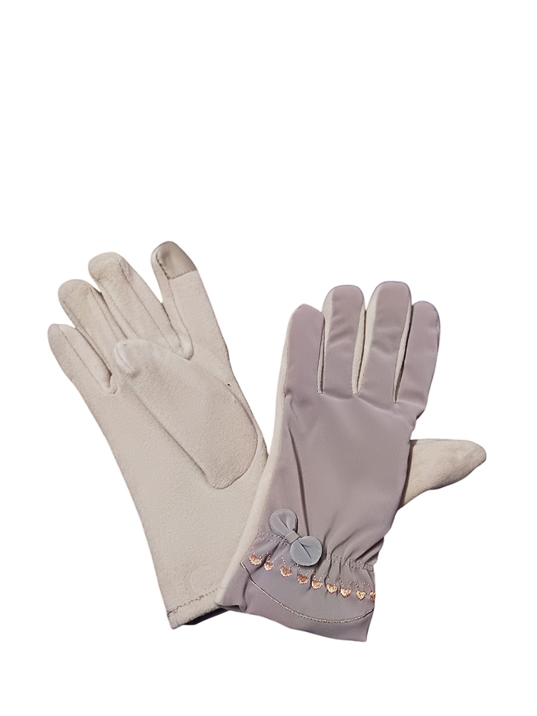 

Aadikart Women Touchscreen Gloves, Purple