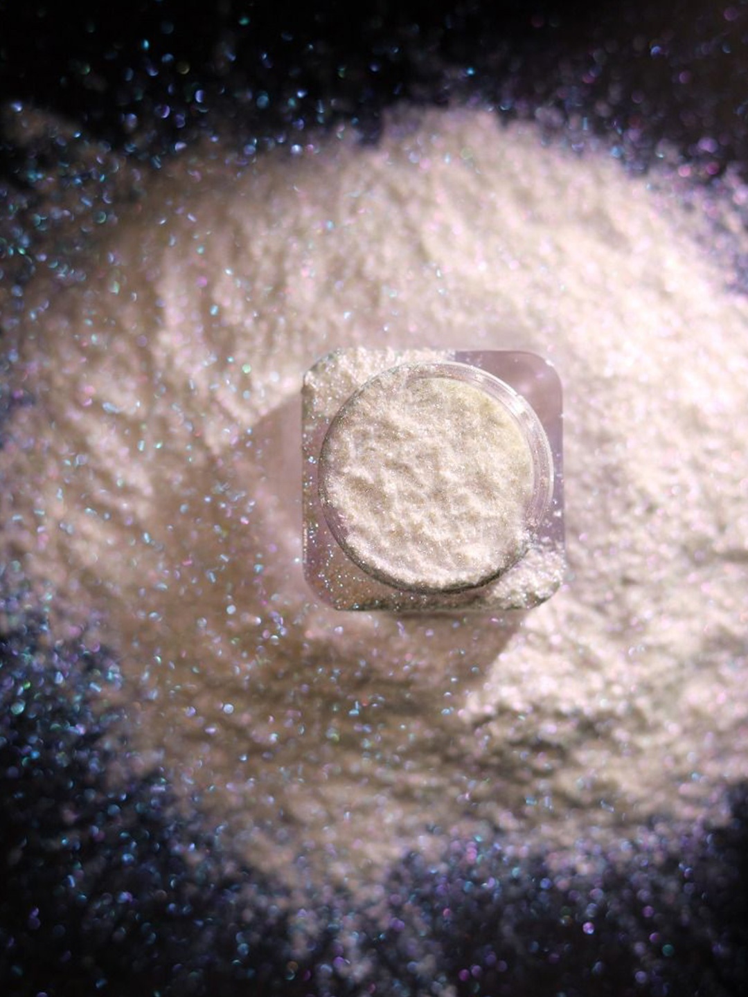 

TS COSMETICS Diamond Dust Powder Eyeshadow- 3 g - Unicorn, Blue