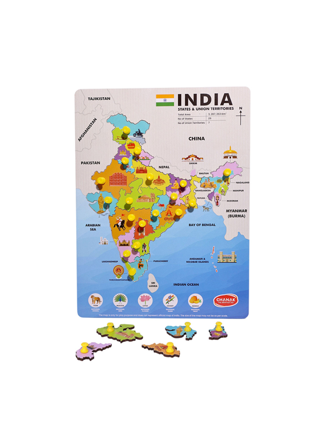 

Aditi Toys Puzzles Toy Learning and Development Toys, Blue