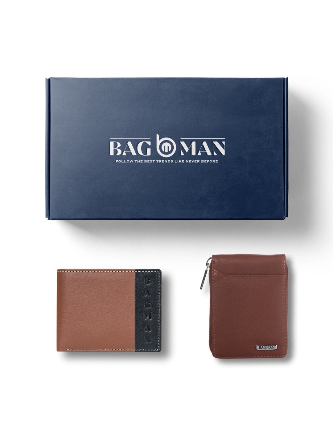 

BAGMAN Unisex Accessory Gift Set of, Red