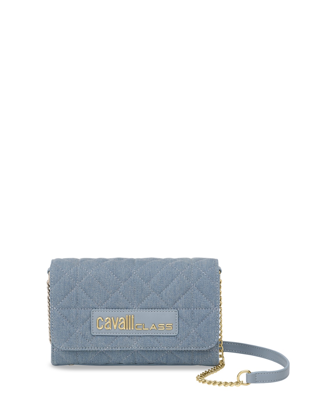 

Cavalli Class Structured Handheld Bag with Quilted, Blue