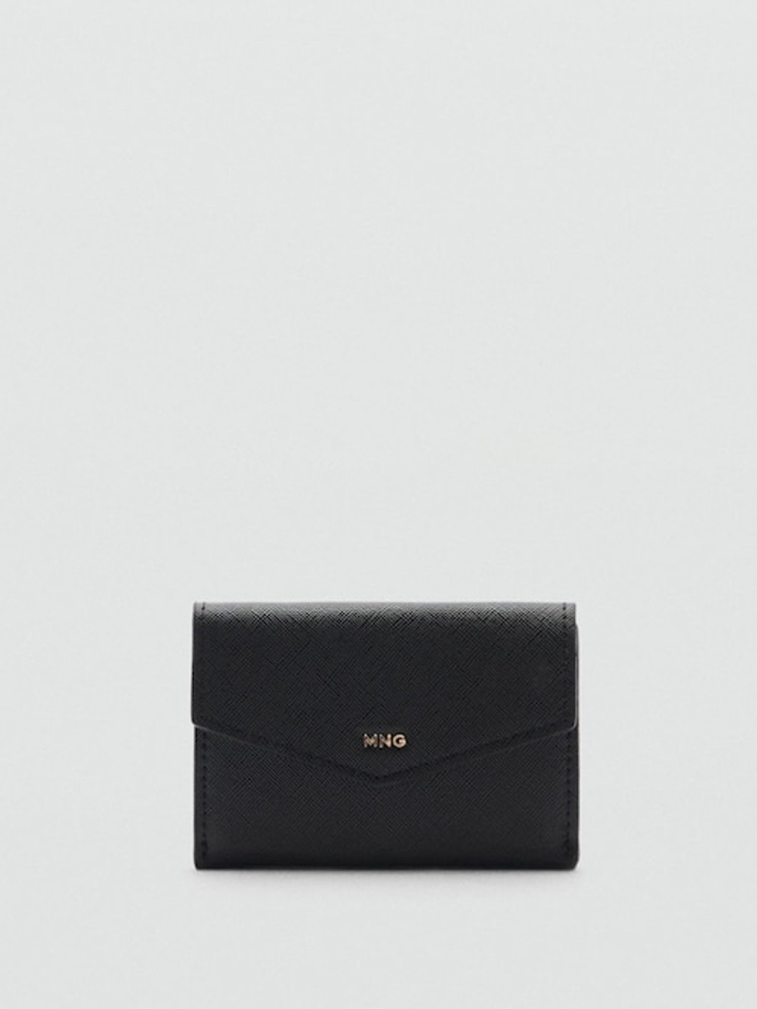 

MANGO Women Animal Printed Card Holder, Black