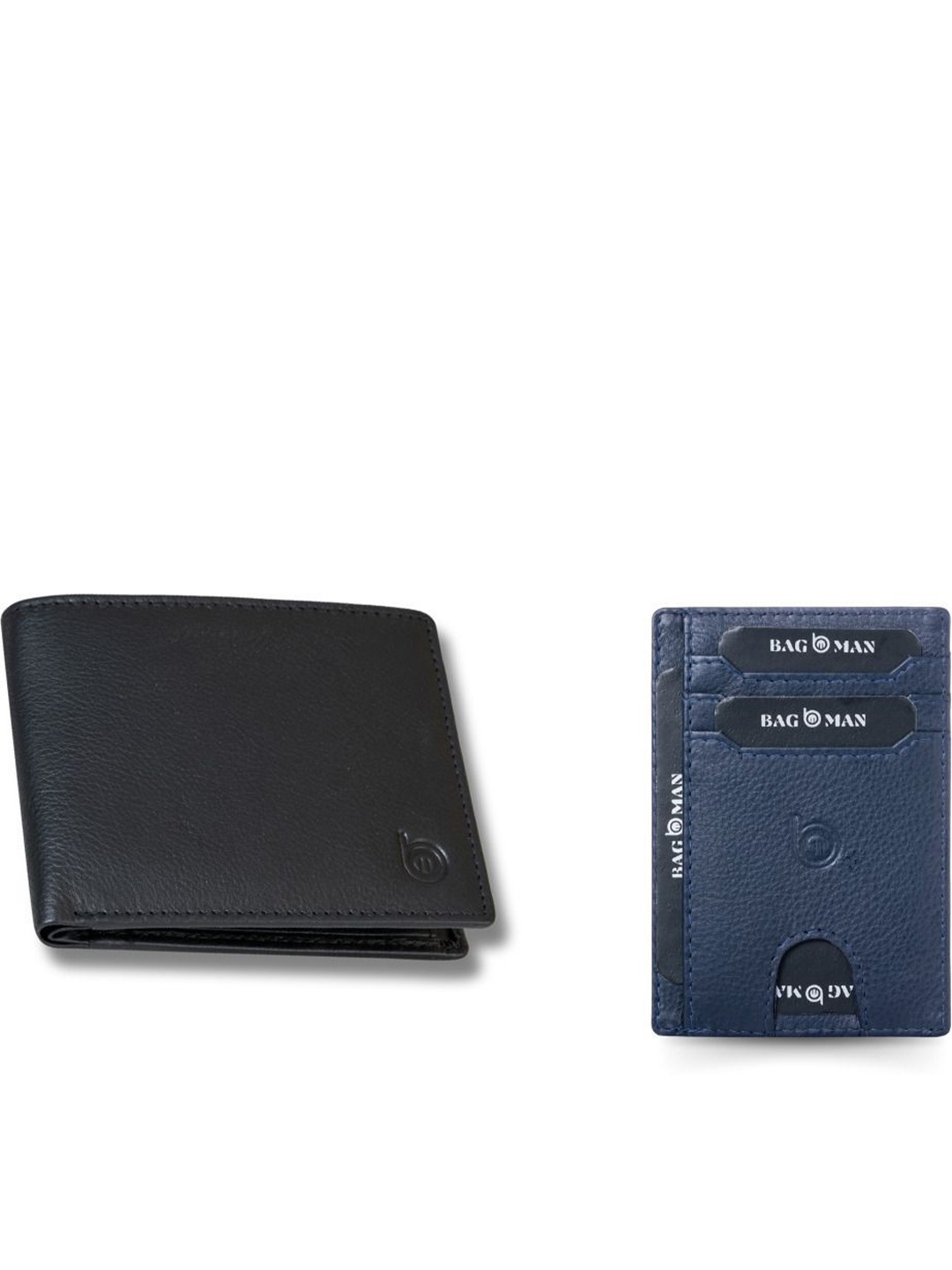 

BAGMAN Unisex Accessory Gift Set of, Navy blue
