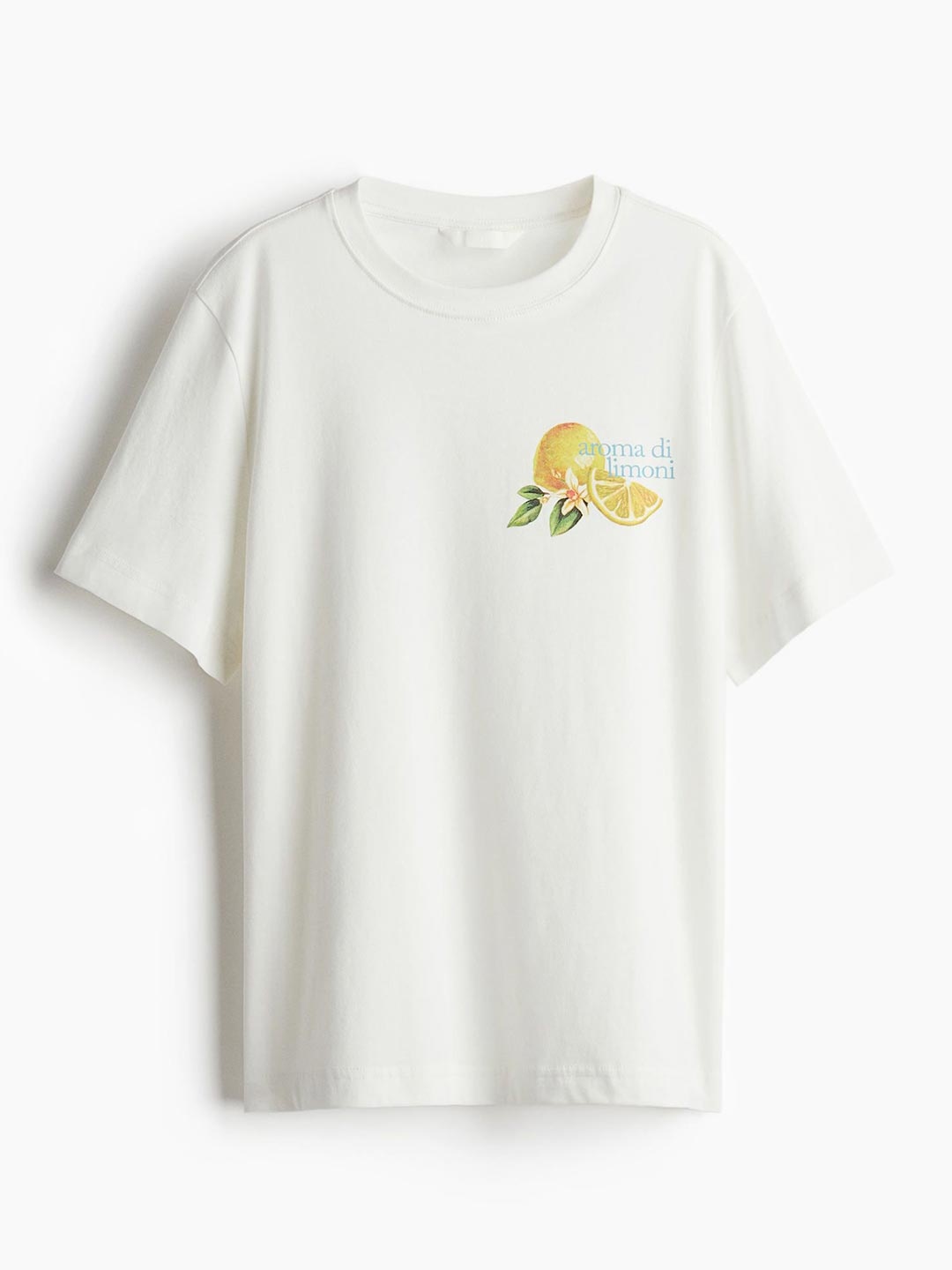 

H&M Printed T-shirt, White