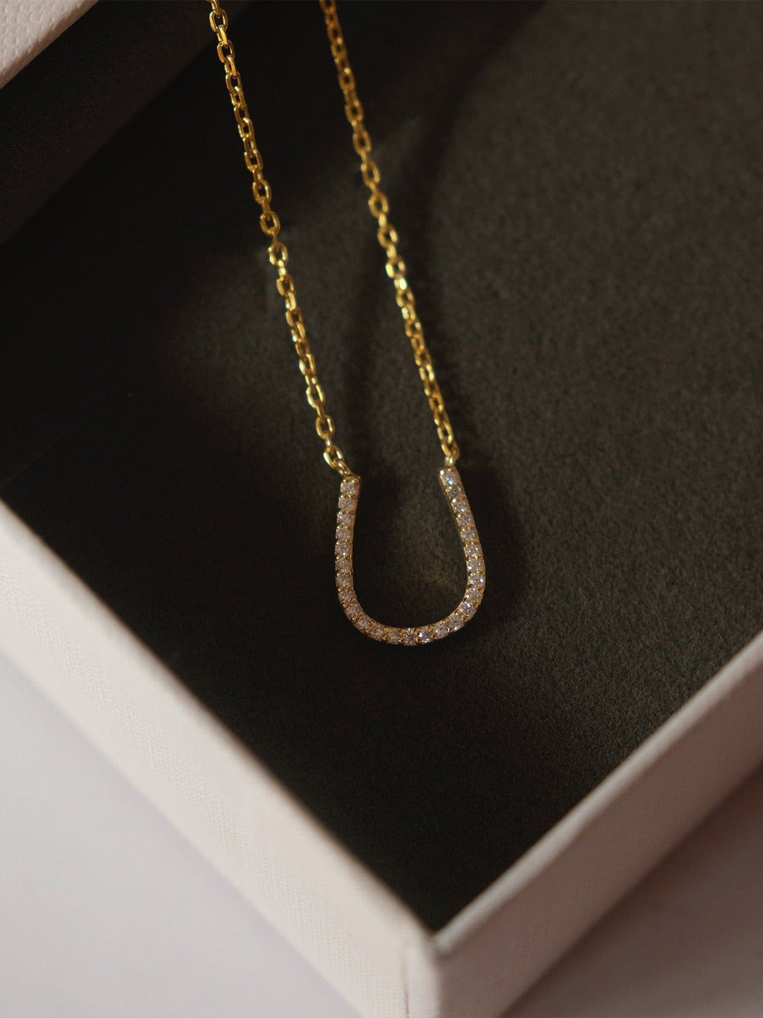 

Anushka Jain Jewellery Sterling Silver Gold-Plated Necklace