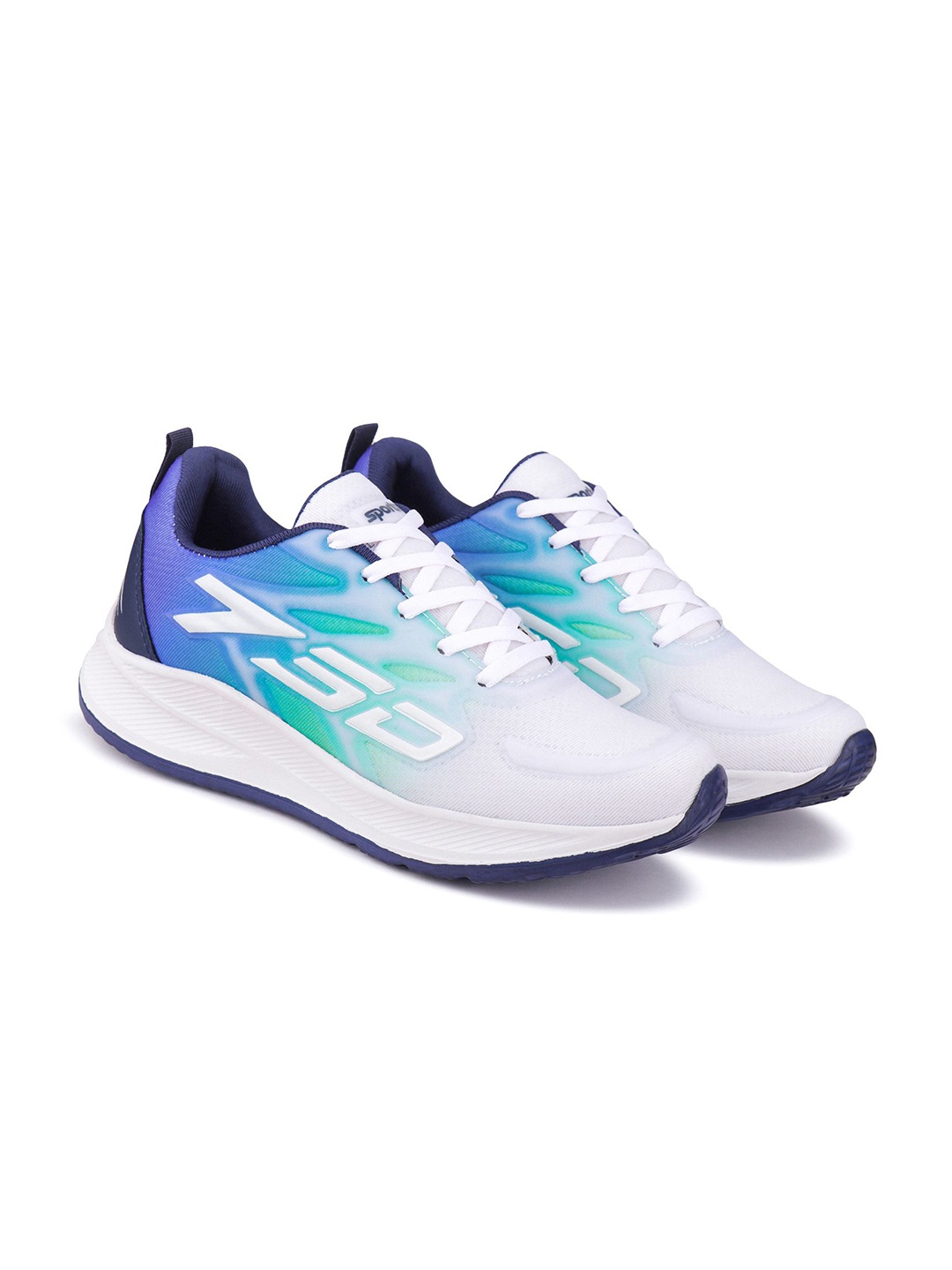 

NOBELITE Men Running Non-Marking Shoes, White