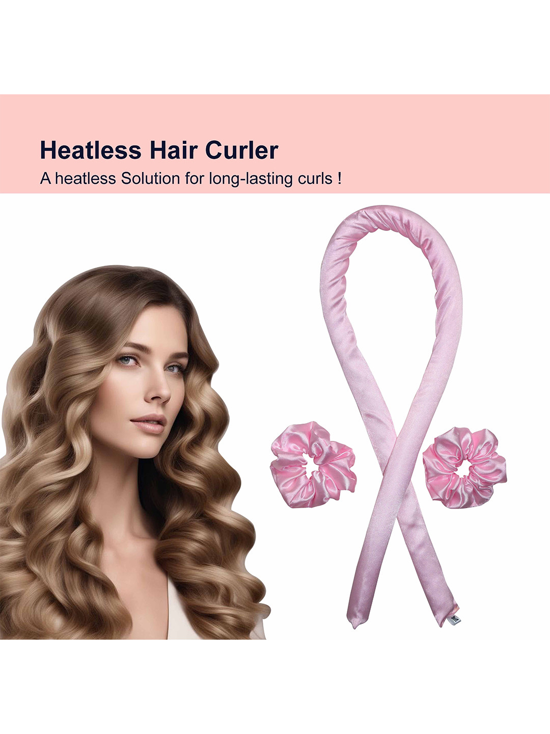 

KLIYARA Women Hair Accessory Set of, Pink