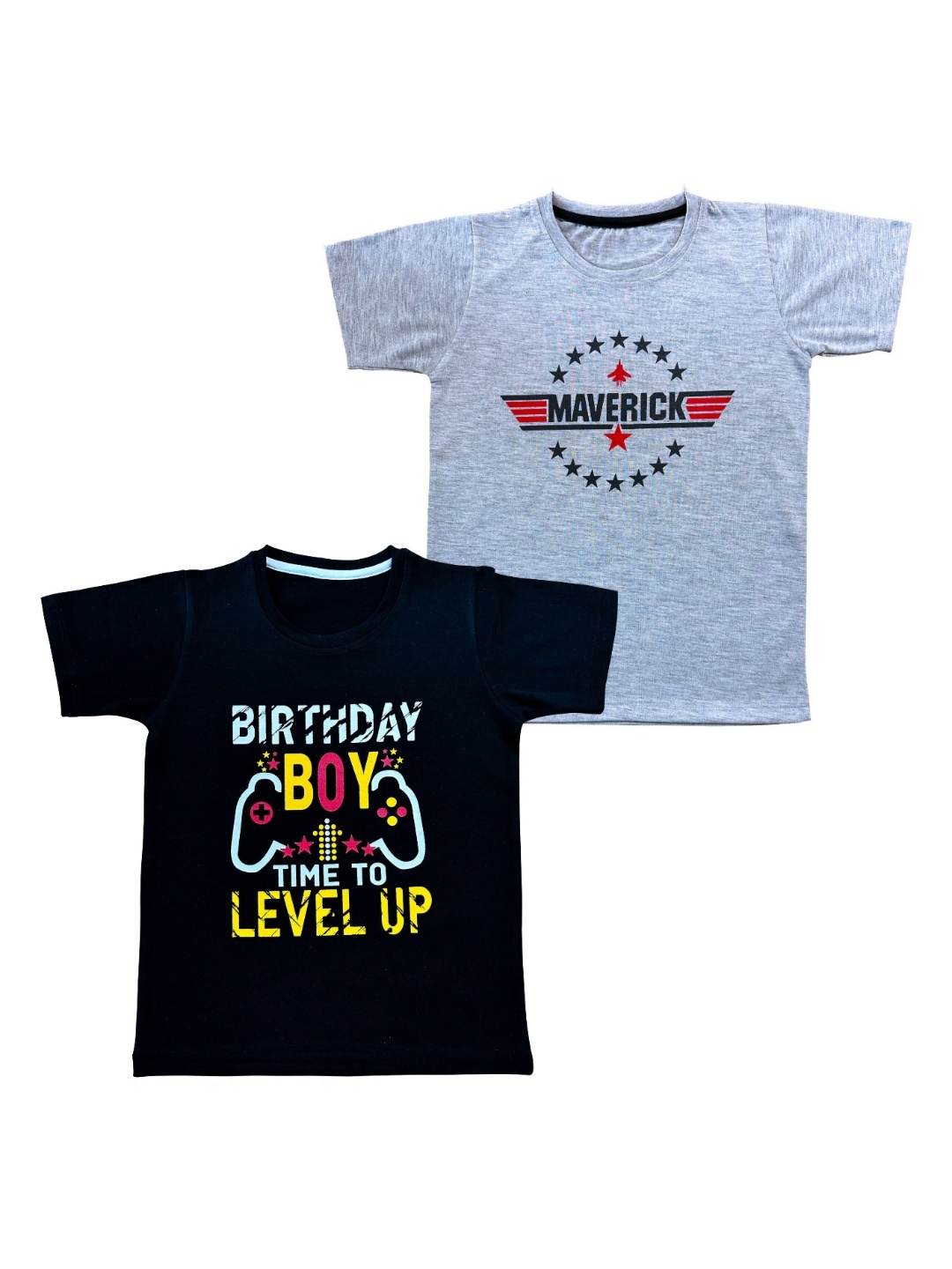 

Surfbae Boys Typography 2 Printed Applique T-shirt, Multi