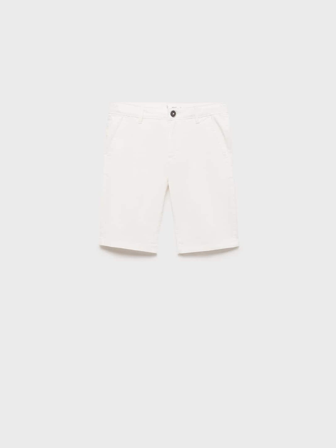 

Mango Kids Boys Slim Fit Chino Shorts, White