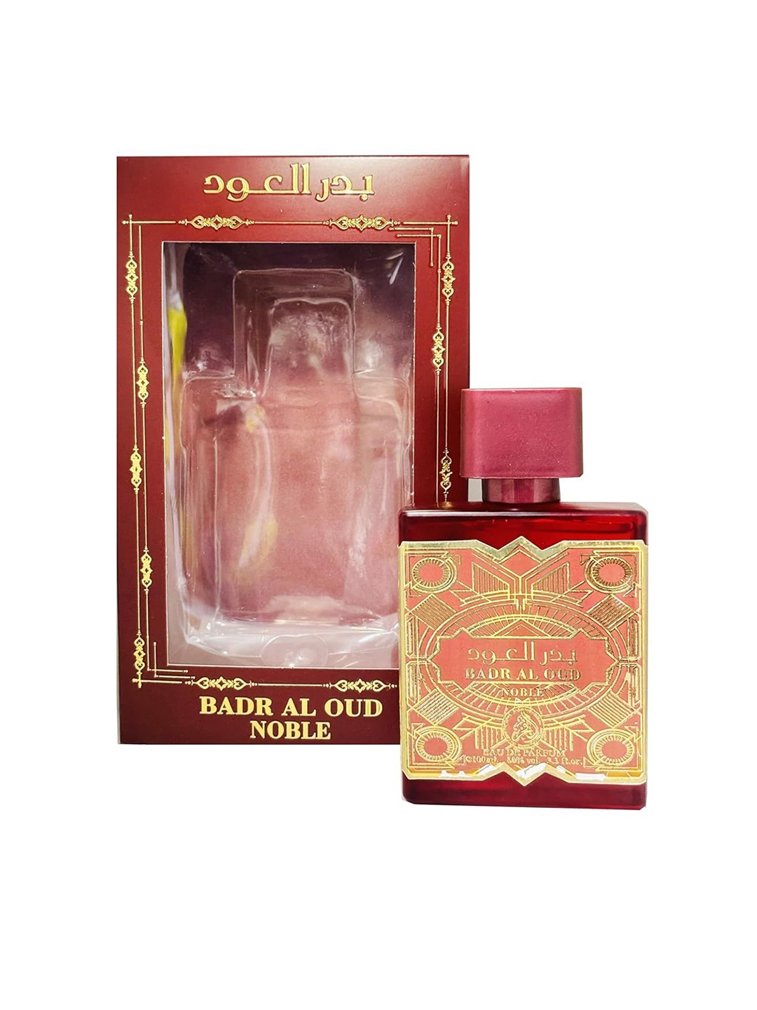 

Al-Fakhr Perfumes Badr Al Oud Nobel Long Lasting Eau De Parfum - 100 ml, Brown
