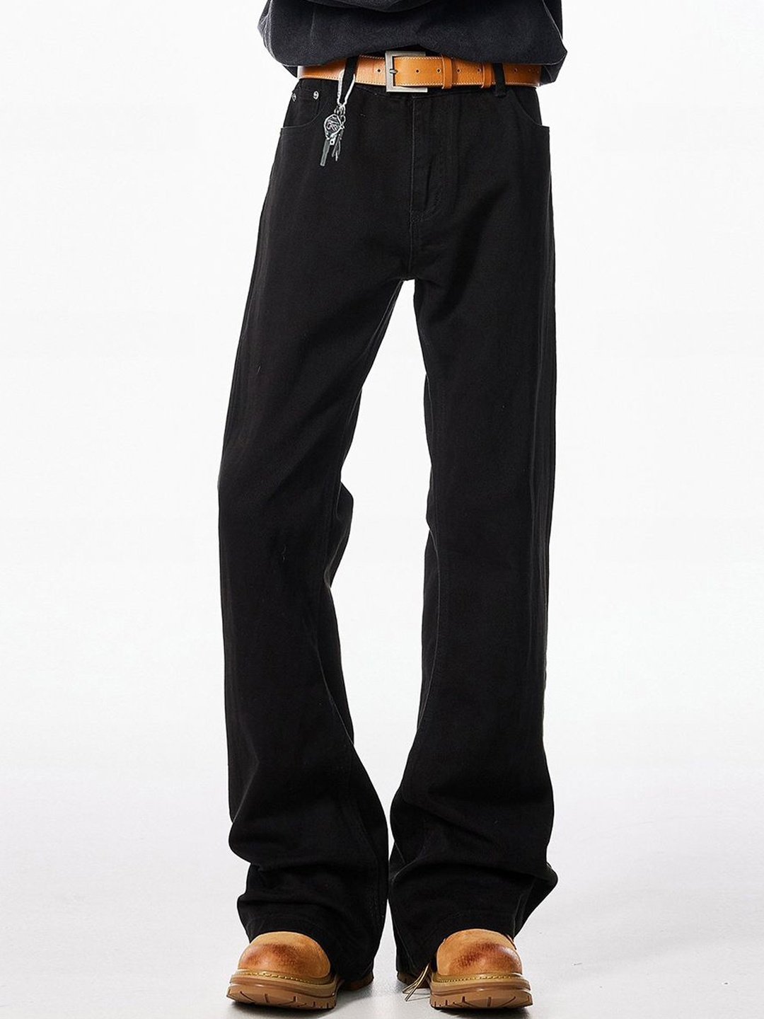 

The Roadster Lifestyle Co Men Pure Cotton Mid-Rise Jeans, Black