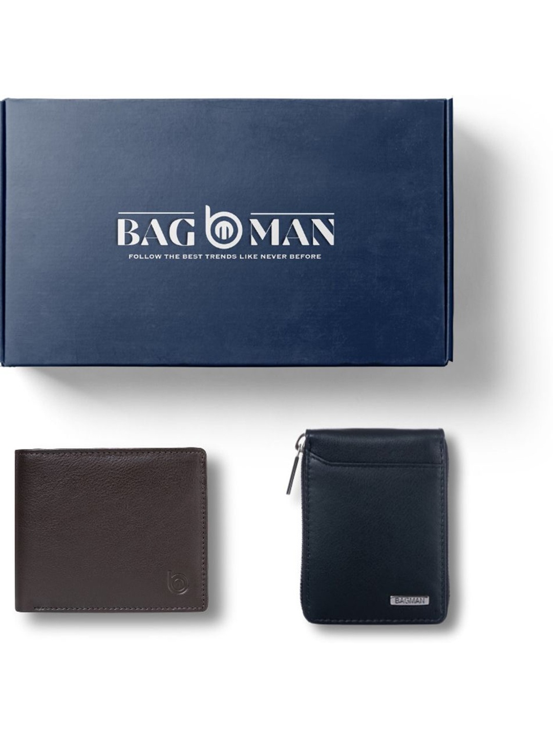 

BAGMAN Unisex Accessory Gift Set of, Black