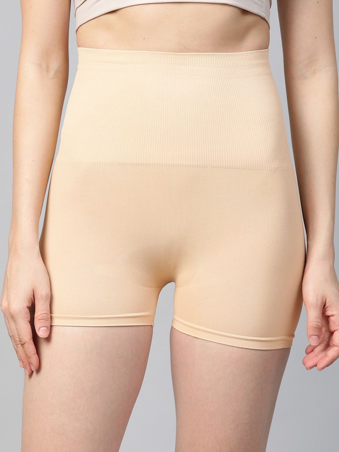 

Flamezia Mid-Rise Tummy & Thigh Shapewear, Beige