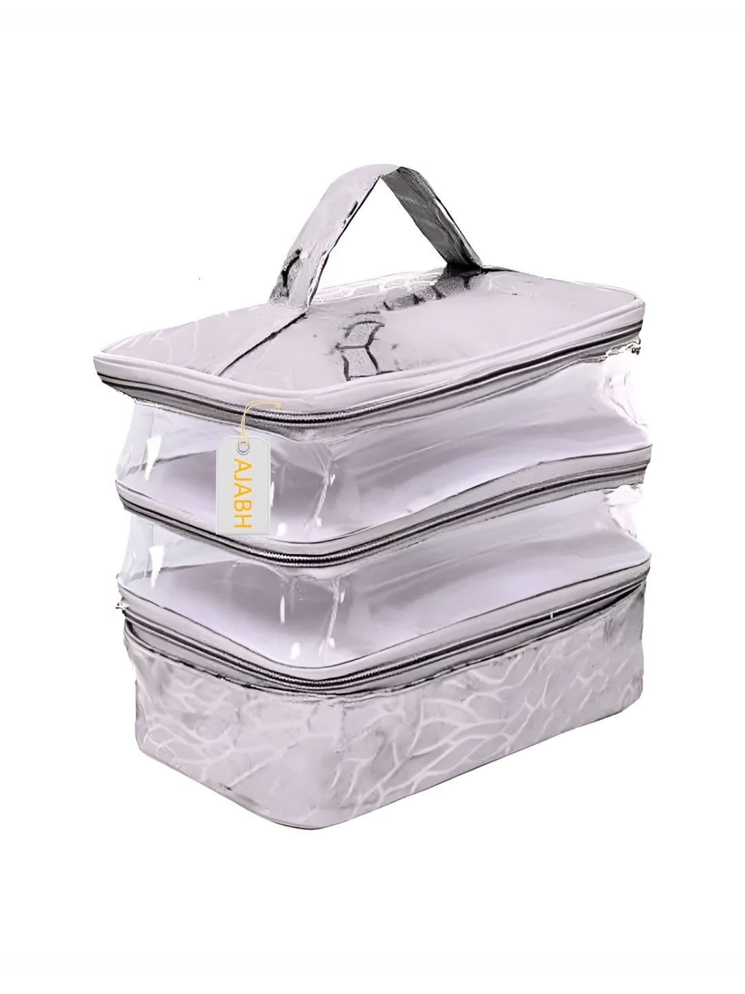 

Ajabh Grey Set of 1 Regular Makeup Organiser Organisers