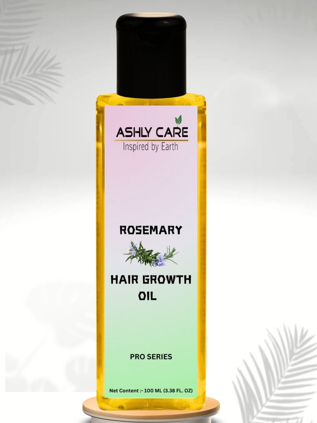 

ASHLY CARE Rosemary Hair Fall Control Hair Growth Oil - 100 ml, Yellow