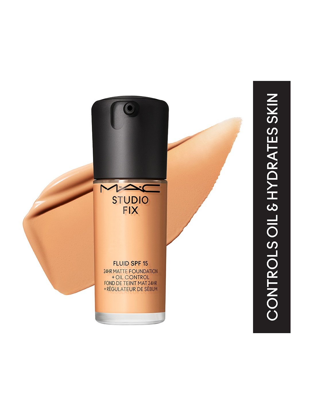 

M.A.C Studio Fix Fluid SPF 15 24Hr + Oil Control Matte Foundation 30 ml - Shade NC25, Beige