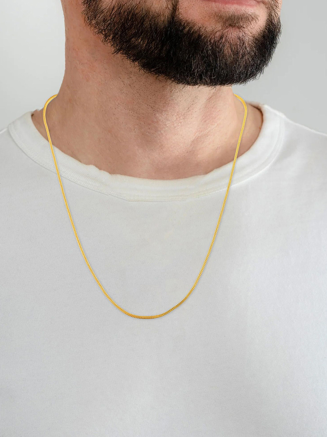 

MEMOIR Unisex Gold-Plated Statement Chain