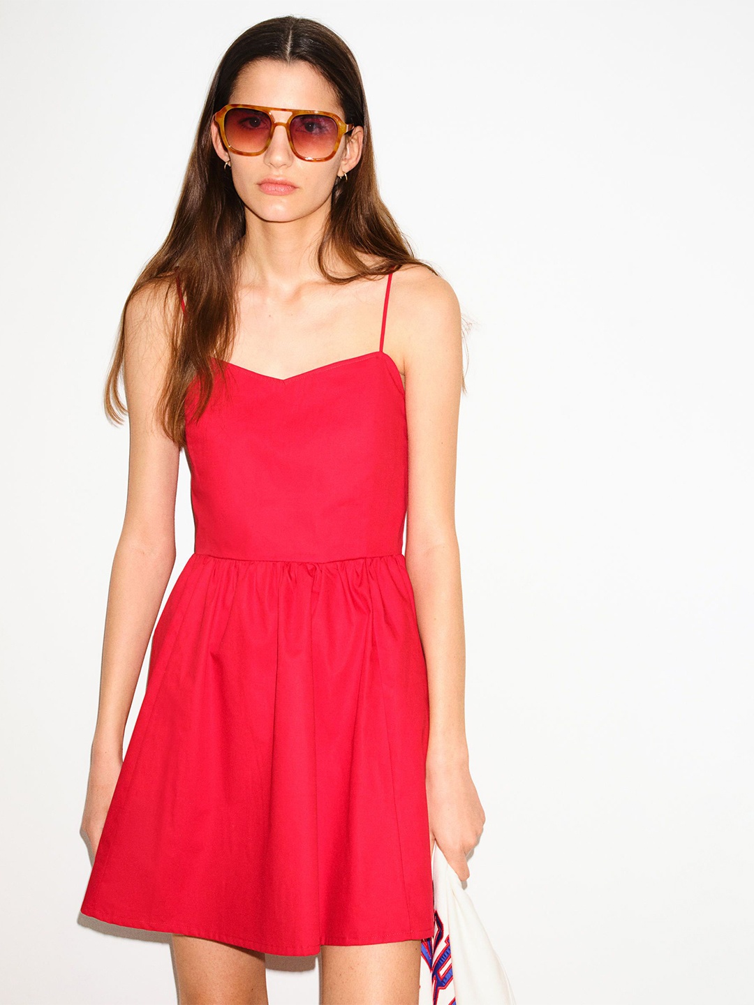 

H&M Strappy Dress, Red