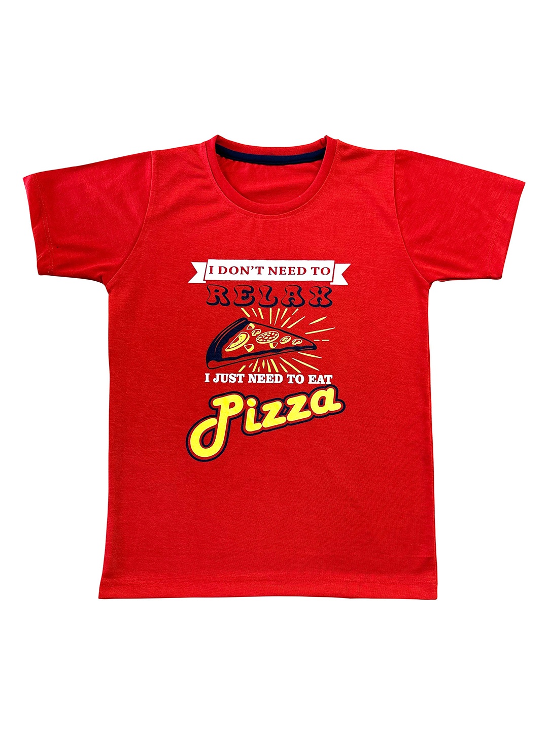 

Surfbae Boys Typography Printed Applique T-shirt, Red