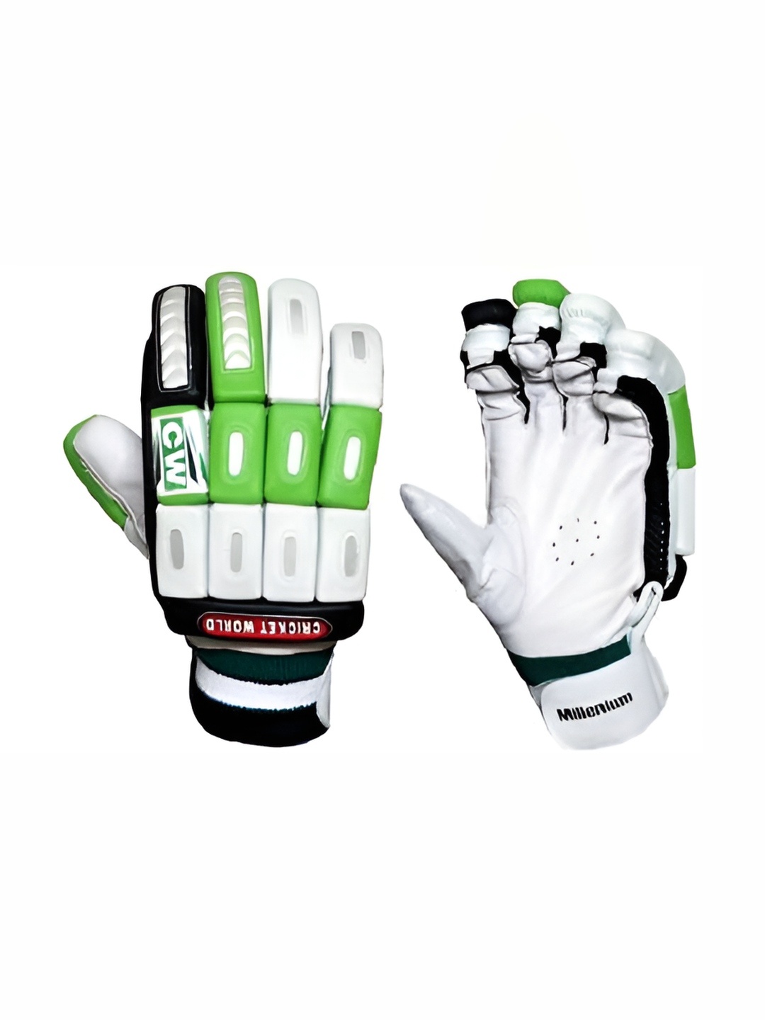 

CW Millennium Sports Training Batting Gloves, White
